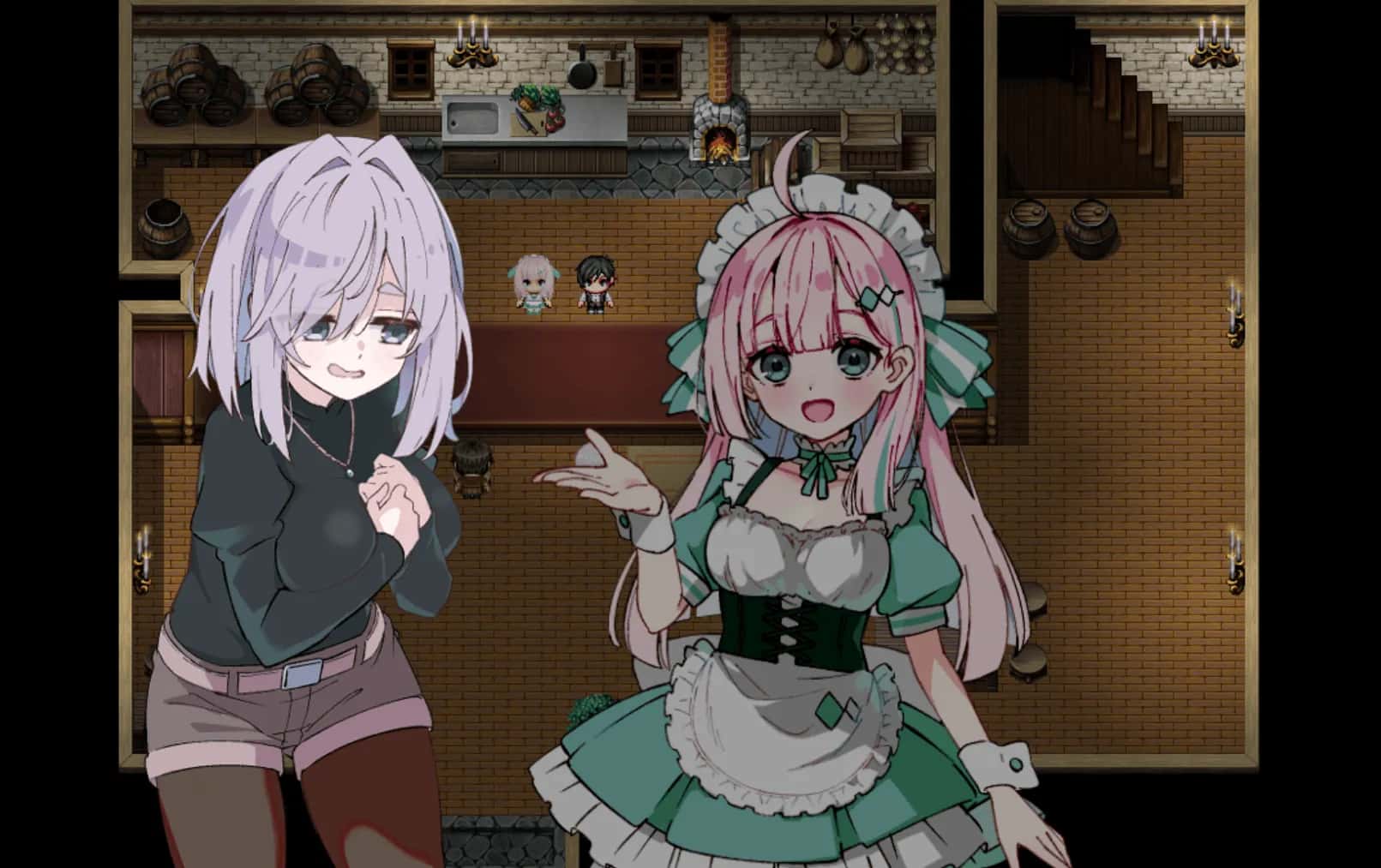 星之恋！与六位女主角共度欢乐酒馆的甜蜜恋爱RPG 精翻 版游戏封面